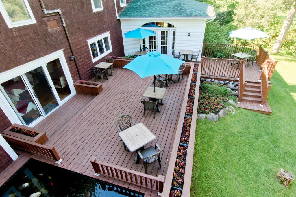 Auberge la Raveaudière North Hatley Extérieur photo
